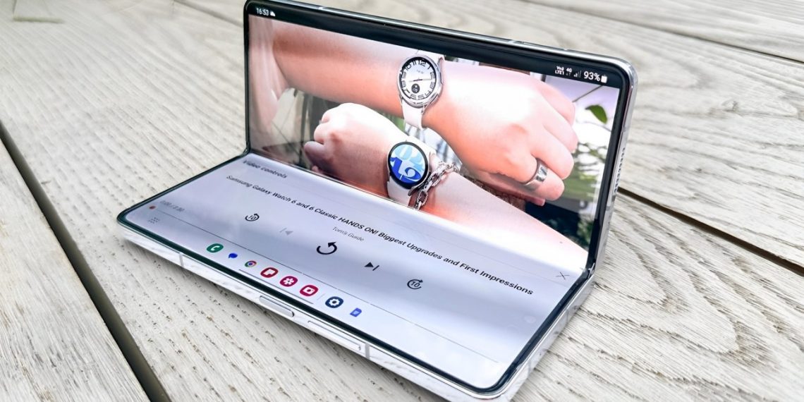 Check out the impressive redesign of the Samsung Galaxy Z Fold 6